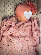 Load image into Gallery viewer, BABY BLANKET IN BLUSH