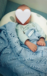 BABY BLANKET IN BLUSH