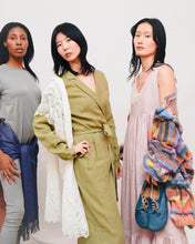 Load image into Gallery viewer, OLIVIA DRESS IN OLIVE GREEN LINEN