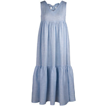 Load image into Gallery viewer, EMMA DRESS IN LIGHT BLUE LINEN