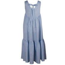 Load image into Gallery viewer, EMMA DRESS IN LIGHT BLUE LINEN