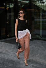 Load image into Gallery viewer, HOLM TROUSERS IN TERRACOTTA LINEN