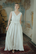 Load image into Gallery viewer, ANITA DRESS IN WHITE LINEN