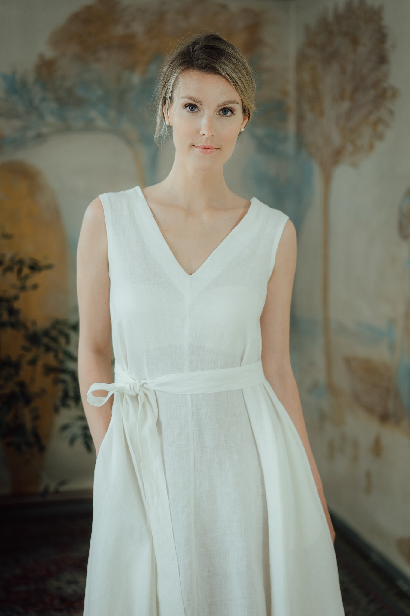 anita linen dress Anita Linen Dress