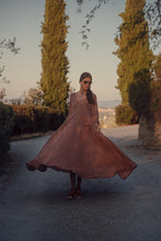 Load image into Gallery viewer, ANNA DRESS IN TERRACOTTA LINEN