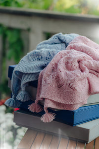 BABY BLANKET IN BLUSH