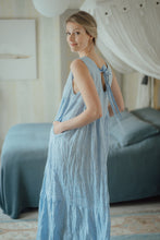 Load image into Gallery viewer, EMMA DRESS IN LIGHT BLUE LINEN