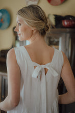 Load image into Gallery viewer, EMMA DRESS IN WHITE LINEN