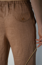 Load image into Gallery viewer, HOLM TROUSERS IN TERRACOTTA LINEN