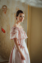 Load image into Gallery viewer, MIA BLUSH LINEN MAXI DRESS