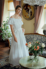 Load image into Gallery viewer, MIA WHITE LINEN MAXI DRESS