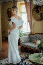 Load image into Gallery viewer, MIA WHITE LINEN MAXI DRESS