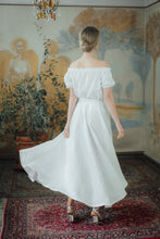 Load image into Gallery viewer, SOPHIA LINEN SKIRT IN WHITE